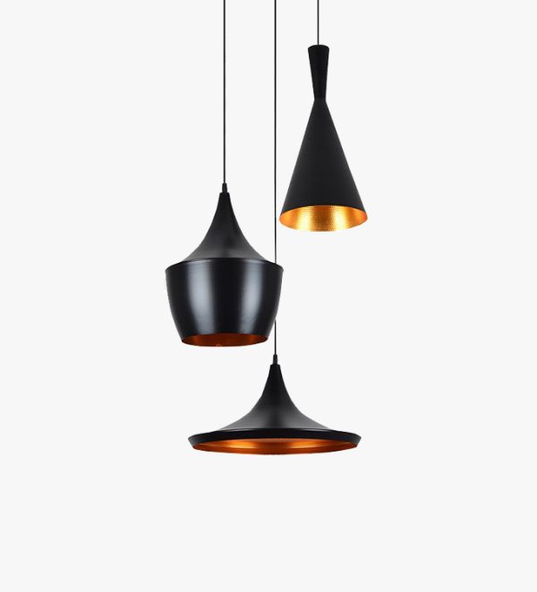 black three lamp set 1