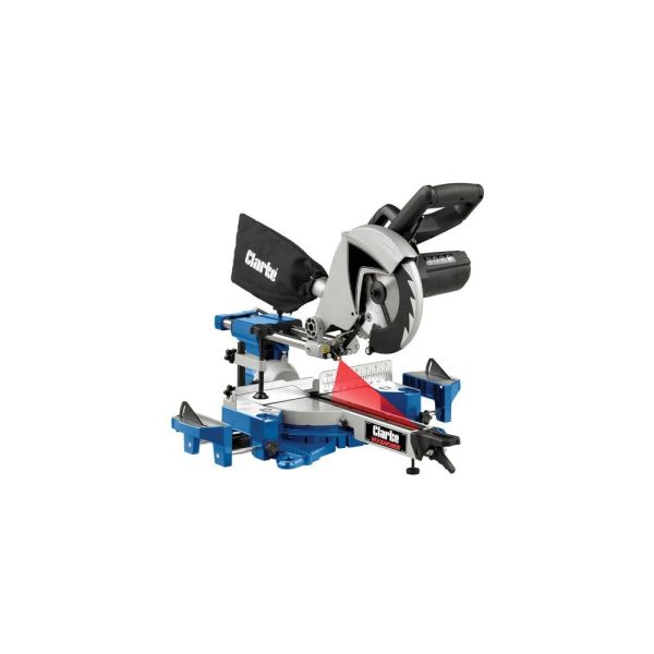 Clarke International C2MS210MP 2 Speed 8in Sliding Mitre Saw