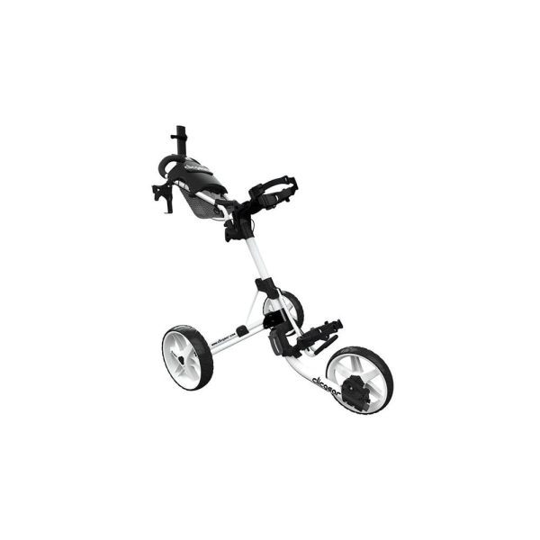 Clicgear 4.0 3 Wheel Golf Trolley - White