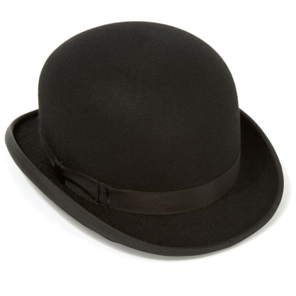 Devon Fur Felt Bowler Hat with Adjustable Hunting Pad