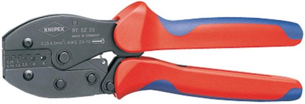 Draper Knipex 220mm Preciforce Crimping Pliers - 0.25-6.0mm 41479