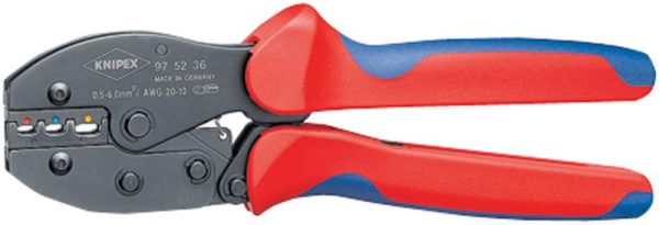 Draper Knipex 220mm Preciforce Crimping Pliers - 0.5-6.0mm 87801