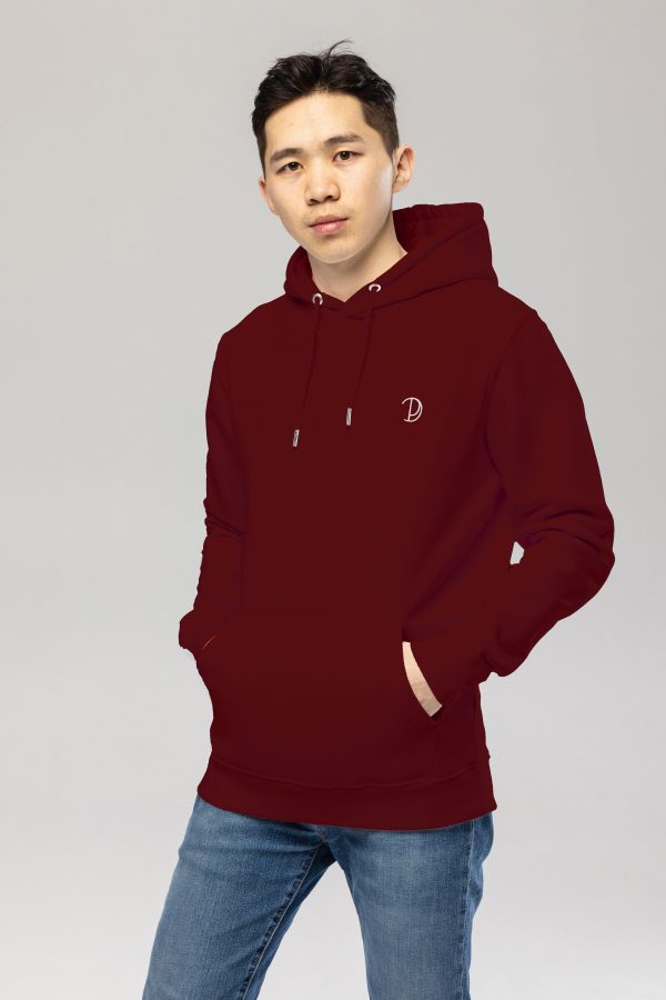 Embroidered Logo Hoodie