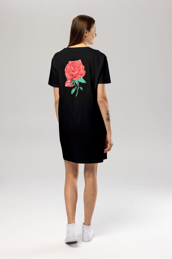 Flower T-Shirt Dress