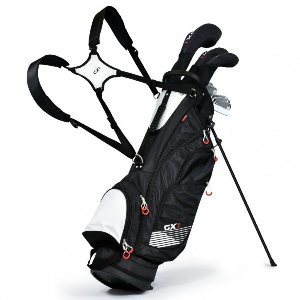 GX1 Gents RH Steel Clubpack S/Bag Blk/Grey