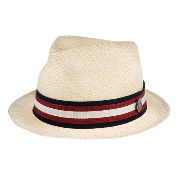 Narrow Brim Trilby Panama - Cream