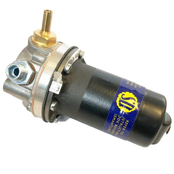 SU Fuel Pump Low Pressure 12V - In 1/4 BSP - Out 1/4 OD - AUA66 Front Mounted