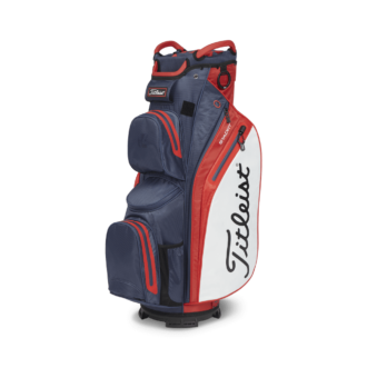 Titleist Cart 14 StaDry Golf Bag Navy/Red/White