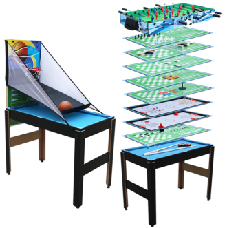 Air King Classic 14 in 1 Multi Games Table with Pool Table Football & Table Tennis