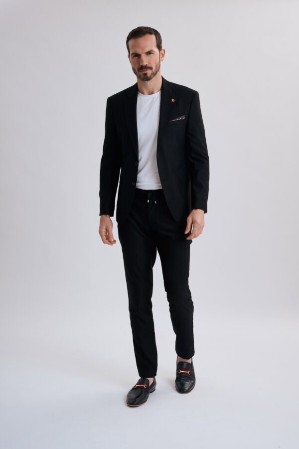 Dario Black Two Piece Suit