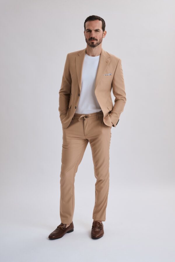 Dario Camel Two Piece Suit