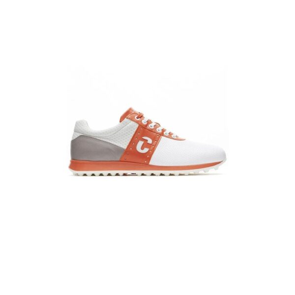 Duca Del Cosma Belair Golf Shoes - Orange/White EU41UK7