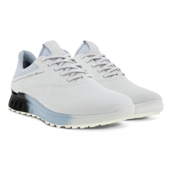 ECCO M Golf S-Three Golf Shoes WHITE/BLACK/AIR - EU43