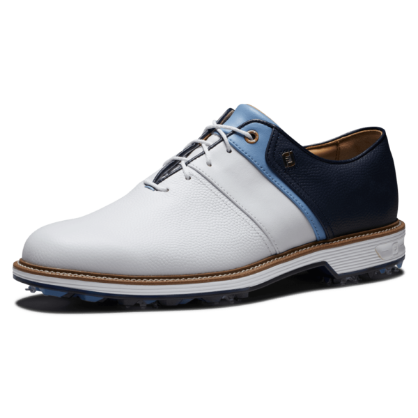 Footjoy PREM SERIES Packard Golf Shoes WHT/BL/NVY - UK70M