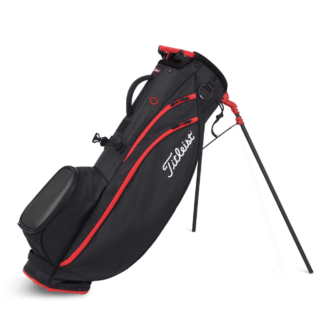 Titleist PLAYERS 4 Carbon S Black/Black/RED Golf Bag