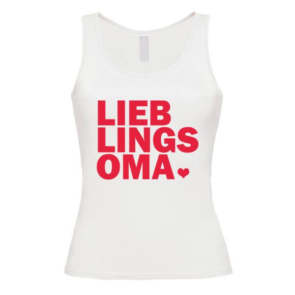 Damen Tank Top Dirndljäger® Modell: Lieblingsoma