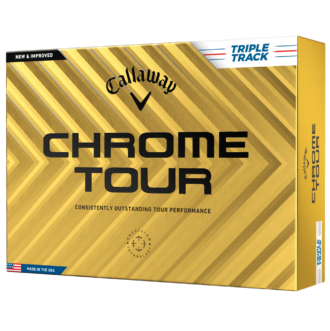 Callaway Chrome Tour Triple Track Golf Balls - 4 for 3 Dz