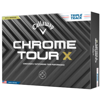 Callaway Chrome Tour X Triple Track Golf Balls - 4 for 3 Dz