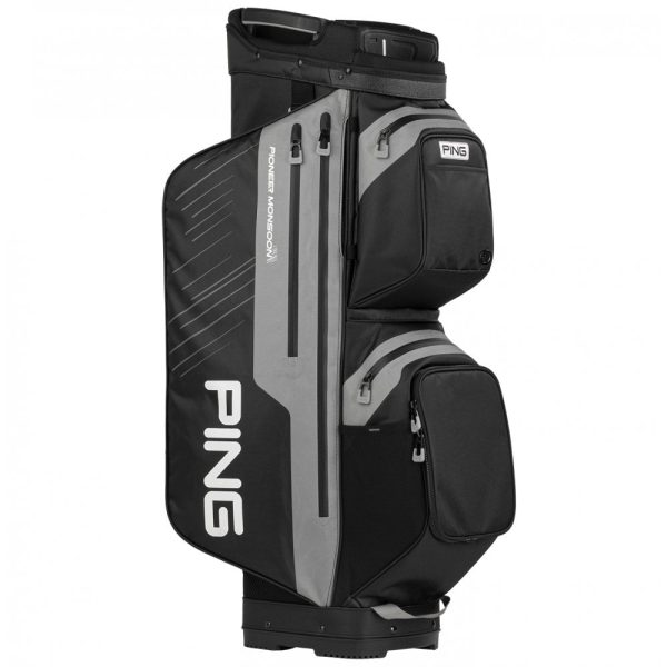 Ping Pioneer Monsoon Cart Golf Bag - Black/Iron