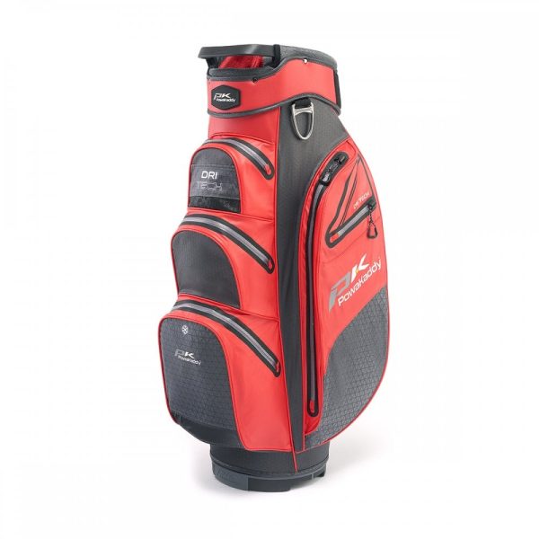 Powakaddy 2023 Dri-Tech - Red with Cool Grey Trim Golf Bag