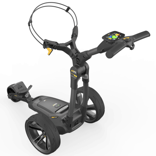 Powakaddy CT8 GPS EBS Gun Metal Lith Electric Golf Trolley