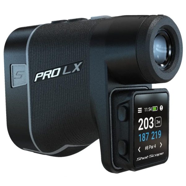 Shot Scope PRO LX+ Rangefinder/GPS/Performance Tracking Grey