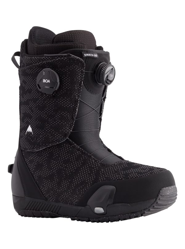 Burton - Boots de snowboard Swath Step On® homme, Black, 7.5