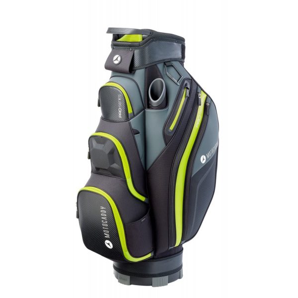 Motocaddy 2024 PRO SERIES CART BAG (BLACK/LIME)