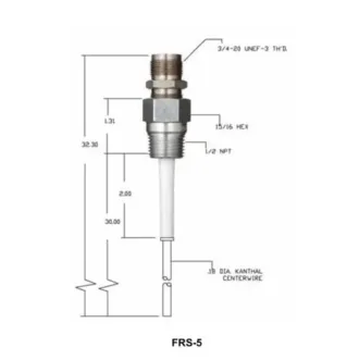 Auburn Flamerod Ignitors FRS-5 Pack of 20 ** PLEASE CONTACT US FOR A QUOTE **