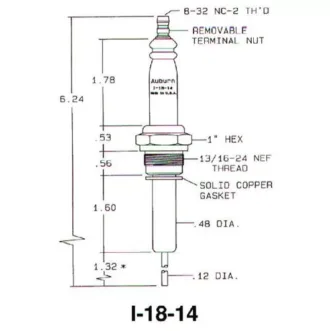 Auburn Ignitors I-18-14 Pack of 20 ** PLEASE CONTACT US FOR A QUOTE **