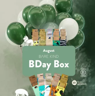 August Birthday Gift Box of 10 | Adult Size 4-7 | Box of 10