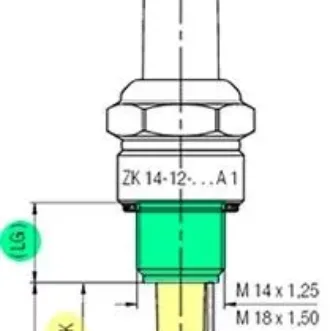 Beru Industrial Spark Plugs ZK14-12-100-LA1 - ZK1412100LA1 PACK OF 36 ** PLEASE CONTACT US FOR A QUOTE **