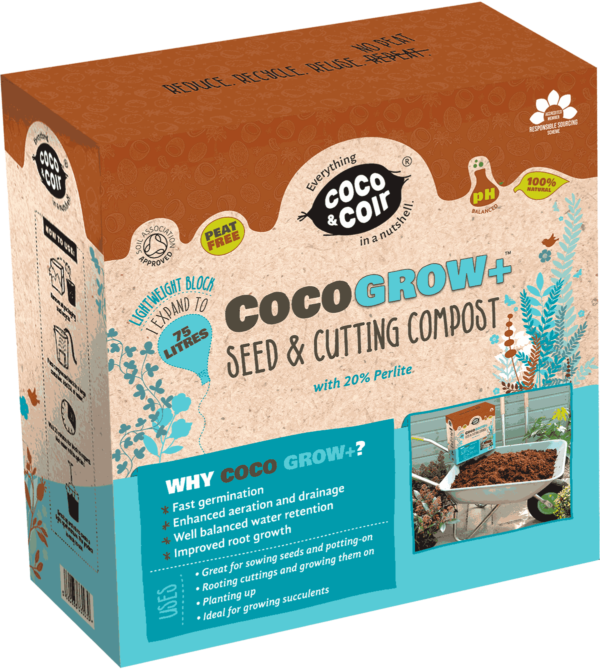 Coir Potting Compost - Coco Grow+ 75L