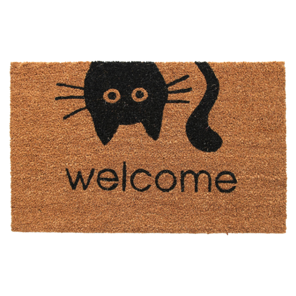 Meow Welcome Coir Doormat