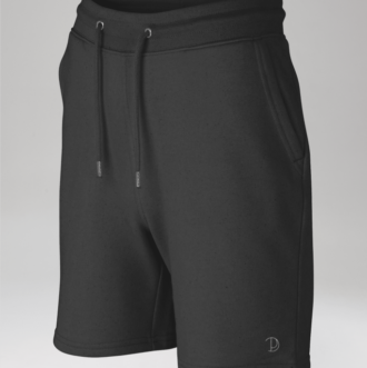 Pitod Embroidered P Shorts Black XX-Small Shorts Bottoms Unisex Genderless Sustainable