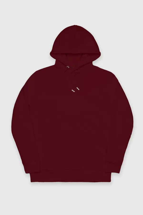 Pitod Pitod Hoodie Burgundy XXS Hoodie Tops Unisex Genderless Sustainable