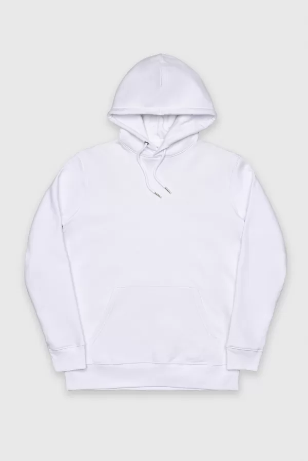 Pitod Pitod Hoodie White XXS Hoodie Tops Unisex Genderless Sustainable