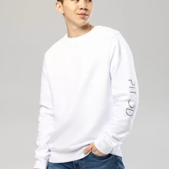 Pitod Pitod Sleeve Sweatshirt White S Sweatshirt Tops Unisex Genderless Sustainable