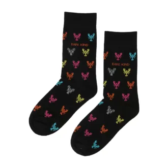 Save the Lobster Small Motif Bamboo Socks | UK Adult 7-11