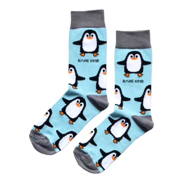 Save the Penguins Bamboo Socks | UK Adult 7-11