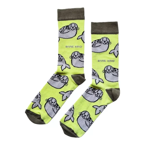 Save the Seals Bamboo Socks | UK Adult 4-7