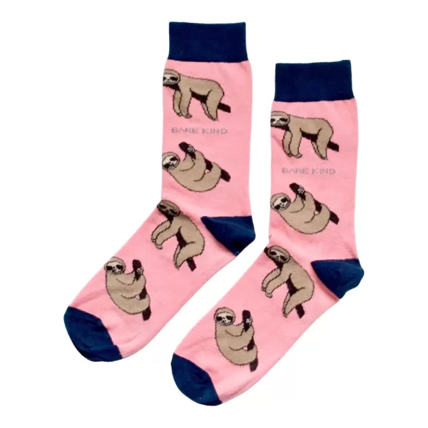 Save the Sloths Bamboo Socks | UK Adult 7-11