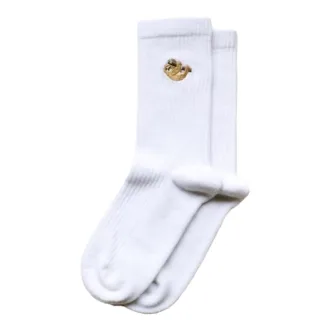 Save the Sloths Ribbed Bamboo Socks | UK Adult 4-7