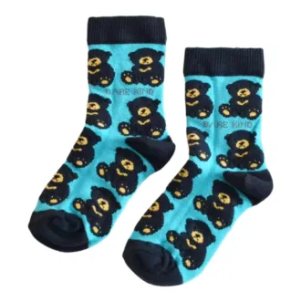 Save the Sun Bears Bamboo Socks for Kids | Age 3-5yrs | UK Size Kids 6-9