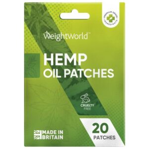 20 Hemp Patches Natural Formula for Joint Muscle Care Kind to Skin Discreet hassle free