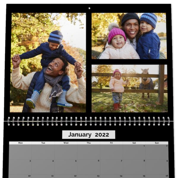 2024 A4 Personalised Calendar | Photo Calendar | Personalised Wall Calendar | Easy To Create | Choose Your Start Date | ASDA photo