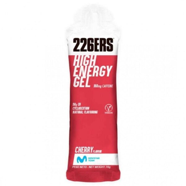 226ERS High Energy Gel Cereza 160mg Cafeína