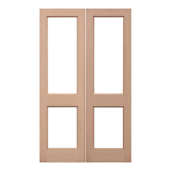 2XGG Hemlock External French Doors x 44mm