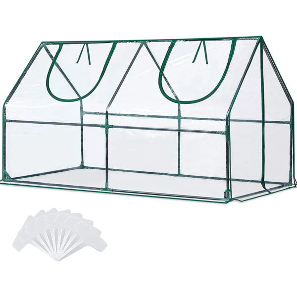 71 x 36 x 36 Mini Greenhouse 2 Colors Available Clear