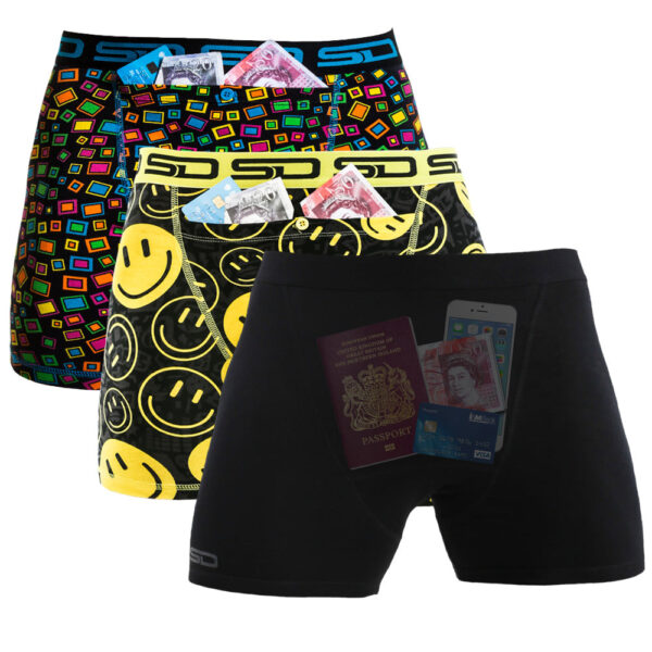 ALL STARS | SMUGGLING DUDS STASH POCKET BOXERS 3 PACK